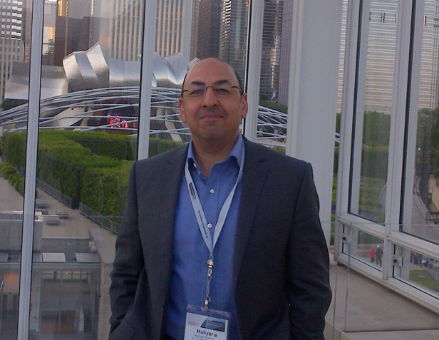 Portrait of Mahyar Pedram, President of Vertex Elevator Design Inc.